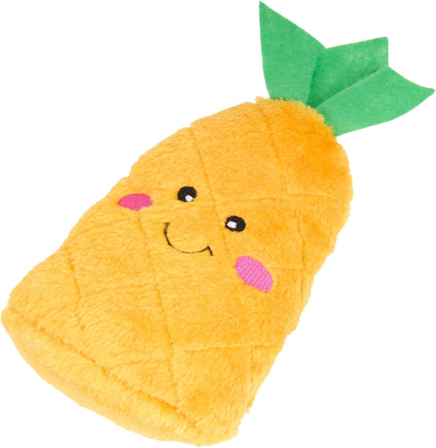 ZippyPaws NomNomz - Dog Squeaky Toys to Keep Them Busy, Funny Food Plush for Small & Medium Dogs, Cute Stuffed Puppy