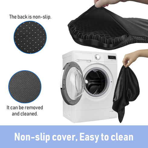 NEW-Vi Anti-Slip Kayak Seat Cushion - Waterproof Thicken Gel Pad for Sit in Kayak Chair Accessories