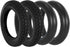 SOGIME 12.5 x 2.25 Tire Inner Tube, 12 1/2 x 2 1/4 E-Bike Tire and Tube with Angled Valve Stem, Black 2 Pack
