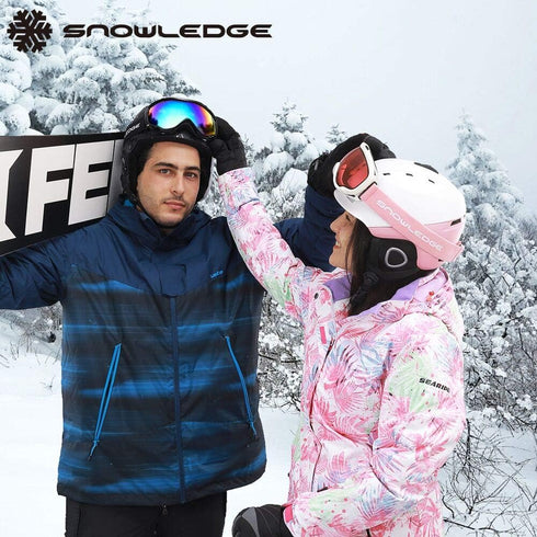 Ski Goggles Over Glasses - Anti Fog Snowboard Goggles for Men, Women, 100% UV Protection