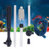 Electric Aquarium Gravel Vacuum Siphon, Fish Tank Cleaner, Battery Powered Drainer Water Filter Cleaner Sand Washer
