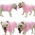 Lovelonglong Pet Clothing - Dog Costumes Basic Blank T-Shirt Tee Shirts for Medium Large Dogs, Pink XXXL
