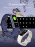 Fitness Tracker with 25 Sports Modes, Heart Rate/Blood Oxygen Monitor, Waterproof Smartwatch for Android and iOS