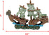 (2 5 UNEAK - Shipwreck Aquarium Decorations Pirate Ship Ornament w/Sail Pieces) Gallons and Larger Fish Tank, Sunken