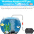 Aquarium Air Stone Disc - 1.6 Inch Bubble Diffuser, 2PCS Aquarium Bubbler Stone, Fish Tank Air Stones, Airstone Bubbler, Aquarium Air Aump accessories, Air Stones for Aquariums