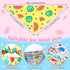 100 Bulk,Summer Summer Sweetude Pieces Hawaiian Dog Bandanas Bandanas for Dogs Fruit Flamingo Palm Leaves Pattern Pet