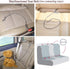 Attachment-33 Inch Mogoko Stainless Steel No chew Dog Car Seat Belt, Pet Vehicle Safety Restraint Cable, Heavy Duty Big