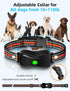 Dog Training Collar, Shock Collar with Remote, Electric Collar for Small Medium Large Breed, Rechargeable E Collar with