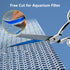 Aquarium Filter Media, Premium 8-Layer Filter Pads for Fish Tank Sponge Pad Foam Filter