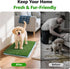 (59.1 x39.4Inches) Fake Grass Pee for Dog Large Artificial Grass Rug Pad for Puppy Potty Washable Grass Mat for Pet