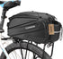 Lixada Bicycle Bag Double Pannier Rack, Large Capacity Rear Pannier Bag for Outdoor Cycling Travel