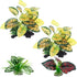 Reptile Artificial Plants, Terrarium Decorations Supplies, Aquarium Fish Tank Plant, Amphibian Habitat Accessories (M