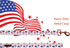 Lionheart Glory Patriotic Dog Leash, American Flag Durable Leashes with Comfortable Soft Handle for Small Medium Large