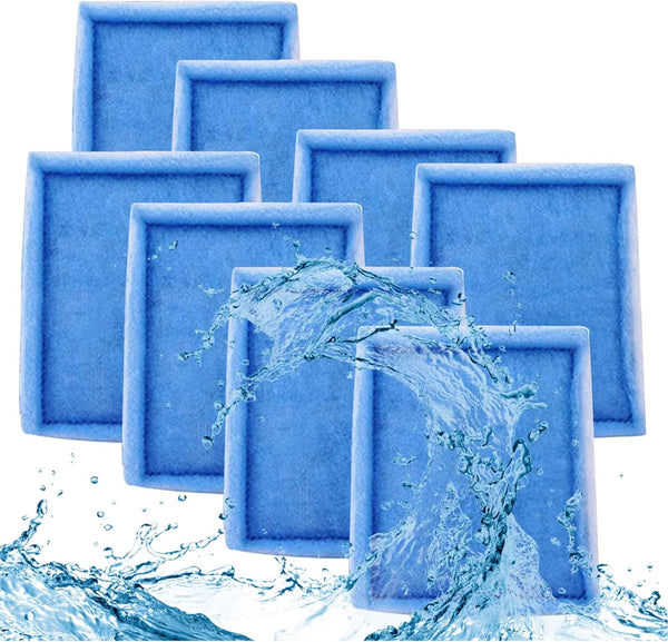 10-20 Gallon Aquarium Filters EZ-Change #2 Filter Cartridge for Healthier Fish (8 Pcs)