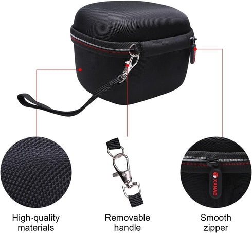XANAD Hard Case for Walker's Patrior Razor/Howard Leight/Peltor Sport Tactical/Pro For Sho 34dB Ear Shooting Earmuff