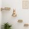 Megidok Cat Wall Furniture Corner Climbing Shelf Perches, Cat Bed Wall Mounted