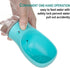 PETnSport Portable Water Dispenser - Lightweight Leak Proof Outdoor Pet Dog Water Bottle