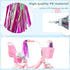 Kids Bike Bell with 2 Pcs Streamers - Cute Bicycle Pinwheel Accessories for Boys and Girls