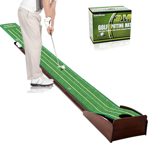 Eleko Meyar Putting Green Putting matt for Indoors Golf Putting Mat - Indoor Putting