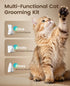 3 1 Trimmer Trimmer, 3 IPX7 oneisall Quiet Cat Clippers for Matted Hair, in Cat Grooming Kit with LCD Display, Cat Hair