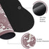 Dog Cat Mat for Food and Water, Rapid Absorbent Bone Shaped Placemat with Rubber Backing, Brown 16"×24"