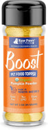 Raw Paws Organic Pumpkin Powder Pet Food Topper, 3-oz - Grain-Free Anti Scoot Dog Food Gravy Made in USA