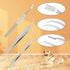 Rypet Tick Remover Tool Set - Stainless Steel Kit for Cats, Dogs, and Humans (Pack of 3)