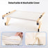 JTL-ADMCW Hammock Cat Sill Window Perch Sturdy Solid Wood Frame for Large Cats Easy to Assemble&Adjust Bed Windowsill