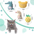 Gejoy 20 Pieces Catnip Toys for Indoor Cat Plush Kitten Cat Chew Toys Catnip Kitten Entertaining Interactive