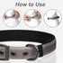 PetiFine Neoprene Padded Dog Collar, Heavy Duty Comfort Collar with Durable Metal Buckle, Reflective Adjustable for