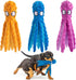 Alphatool Squeaky Dog Toys - 3pcs Soft Plush Chew Crinkle Puppy Toys for Teething Small Medium Pets Dogs