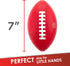 Foam Football - 7.25" Easy Grip Small Football for Kids, Youth Size Quality Soft Foam Toddler Footballs