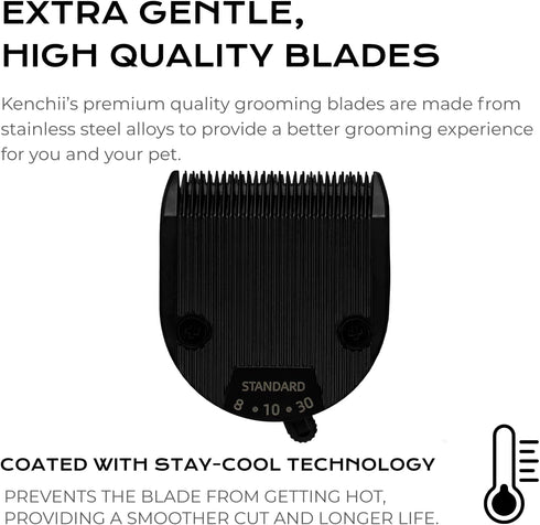 Kenchii Flash 5 Clipper Blade (Standard) Compatible with Limited Edition Flash 5 Clipper