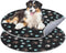 2 Pack 32" Round Whelping Pads for Dogs Washable Pee Pads for