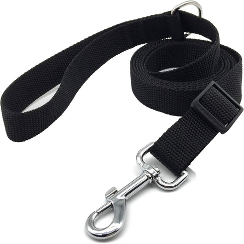 Adjustable Nylon Dog Leash, 6 Foot Long for Medium Large Dogs