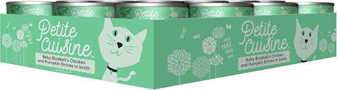 PETITE CUISINE Grain-Free Wet Cat Food, Baby Bluebell's Chicken & Pumpkin, 24 Cans, 2.8 oz