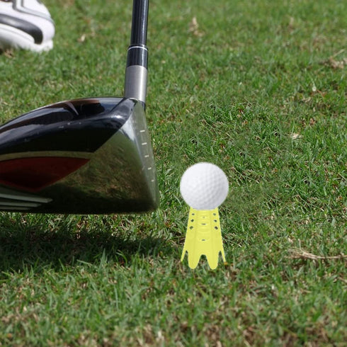 Golf Simulator Tees - Indoor Plastic Practice Golf Mat Tees for Winter Turf and Driving Range