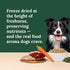 360 Omega-3s 4 5 oz Pet Nutrition Freeze-Dried Raw Dog Food Multi-Protein with Beef, Chicken, Fish, Liver & Organs