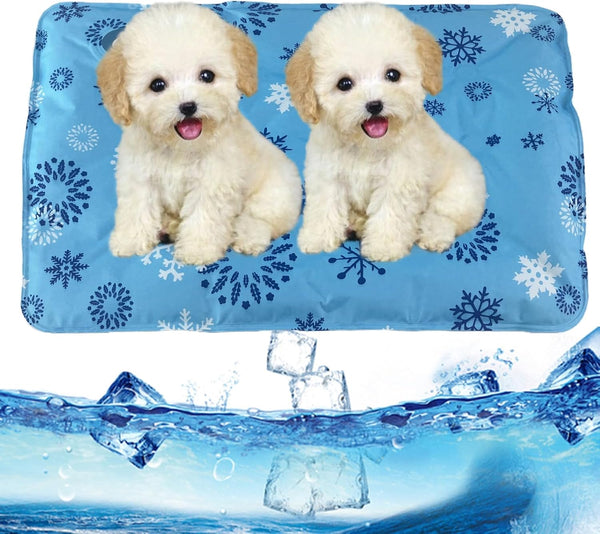 Dog Cooling Mat, Pet Cooling Pad for Dogs and Cats, Easy Washable Sleeping Mats for Indoor Outdoor Use