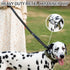 4-6FT Heavy Duty Dog Leash for Large Dogs, Shock Absorbing Bungee with 2 Padded Handles and Car Seatbelt
