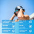 Sporti Silicone Swim Cap for Women and Men, Vibrant Lightweight Non-Slip Swimming Cap