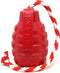 SodaPup USA-K9 Grenade – Durable Dog Tug Toy, Chew Toy & Treat Dispenser Made in USA from Non-Toxic Natural Rubber