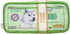 Cash Money Dog Toy - Plush Unique Parody Toy with Squeaker, Funny Birthday Gift for Small Medium Dogs