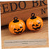 5 Pcs Pumpkin Bells Halloween Ornaments, Cartoon Keychain Pet Bells, Dog Collar Bell Decor Accessories