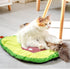 Pet Dog Pad - Portable Washable Mat with Cute Fruit Pattern, Summer Bed Cushion for Dogs (Avocado)
