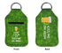 Kiss Me I'm Irish Hand Sanitizer & Keychain Holder - Small