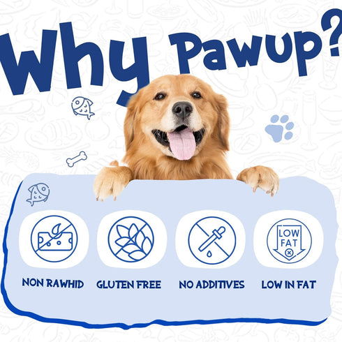 Cod Skin Rolls Dog Treats - Natural High Omega 3 Snacks, Single Ingredient Cod Skin Chews for Small Dogs