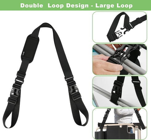 Cosmos Backpacking Adjustable Beach Chair Strap Scooter Shoulder Strap - Carry Strap for Carrying Beach Chair Foldable