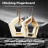 2 Pack Portable Hangboard Rock Climbing, Lightweight Wooden Climbing Fingerboard for Bouldering, Finger Strength, Arm