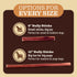 EVER FARM (6", 25 Pack) 100% Odor-Free Standard Bully Sticks Grass-Fed Beef Pizzle Dog Chews, Fully Digestible